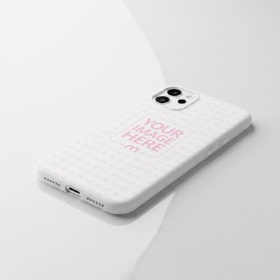 Smartphone Case Mockup Back View