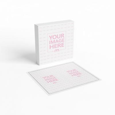 Board Game Box and Board Mockup in Minimal Background