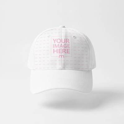 Cap Mockup Front View on White Background