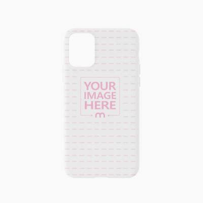 Phone Case Mockup in Centered Layout on White Background