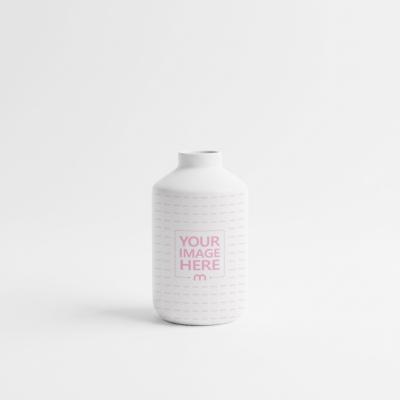 Ceramic Vase PSD Mockup on Isolated Background