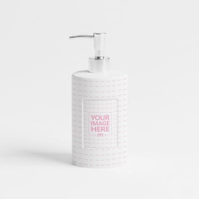 Soap Dispenser Bottle Mockup for Minimalist Design