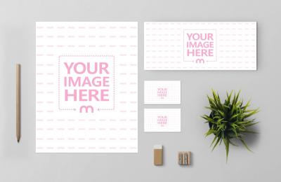 Branding Stationery Mockup Generator