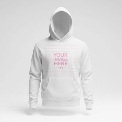 Floating Hoodie Mockup Front View for Modern Streetwear