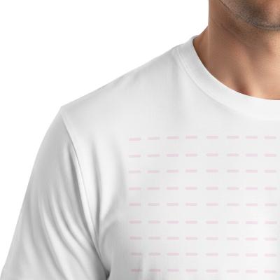 T-Shirt Mockup Fabric Detail for Premium Material Texture