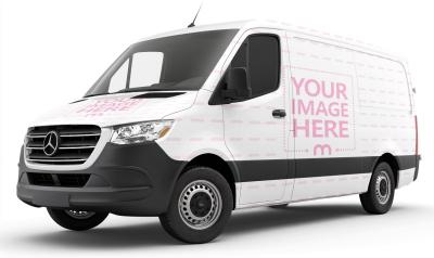 Commercial Van Mockup for Professional Fleet Branding