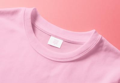 Shirt Label Mockup inside T-Shirt for Apparel Branding