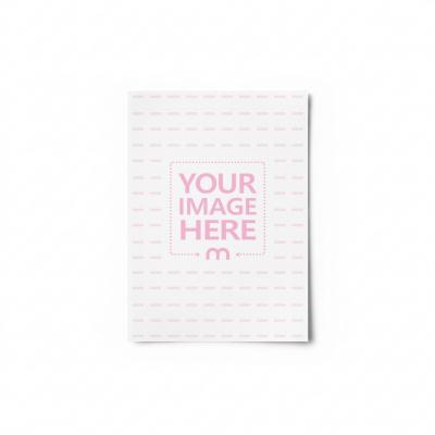 Round Rug Mockup with Edge Texture for Fabric Print