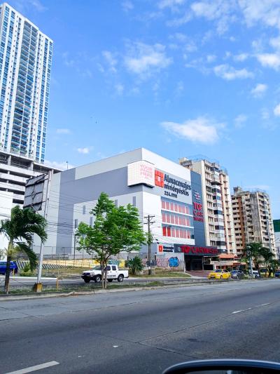 Billboard Mockup on Large Roadside Building