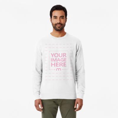 Long Sleeve Sweatshirt Mockup on Male Model for Minimalist Menswear