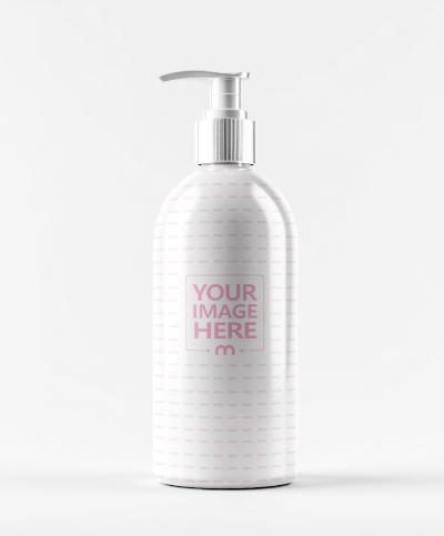 Cosmetic Bottle Mockup in Isolated Background