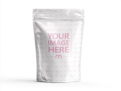 Single Stand Up Pouch Mockup for Packaging