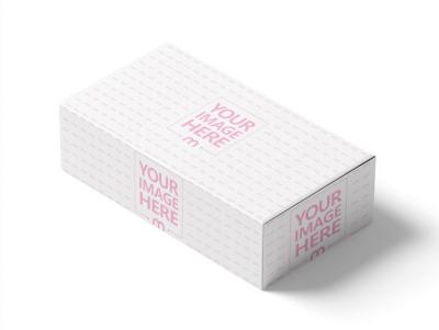 Long Rectangular Box Mockup for Professional Product Packaging