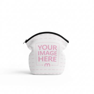 Neoprene Lunch Bag Mockup on White Background