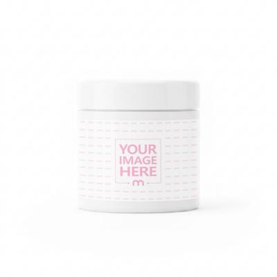 Cosmetic Cream Jar Mockup for Skincare Packaging