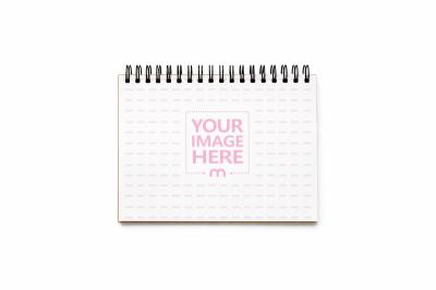 Calendar Mockup Generator on White Background