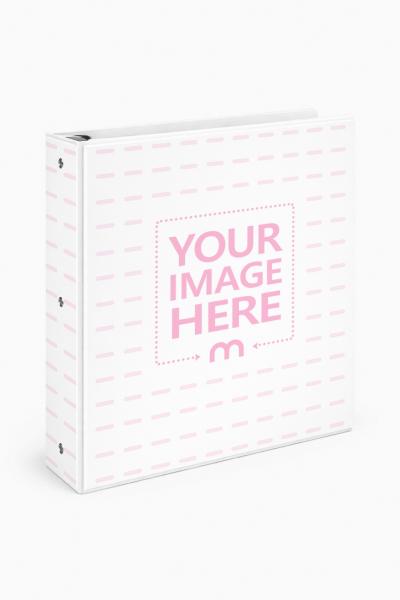 Three-Ring Binder Mockup for Professional Office Supplies