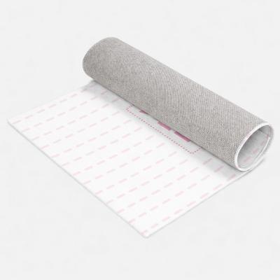 Rolled Carpet Mockup with Customizable Color, Design and Background