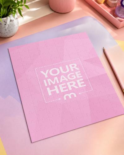 customizable-jigsaw-puzzle-mockup-pastel-desk